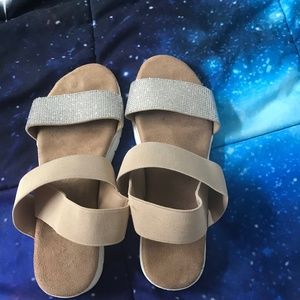 Silver bling Sandals